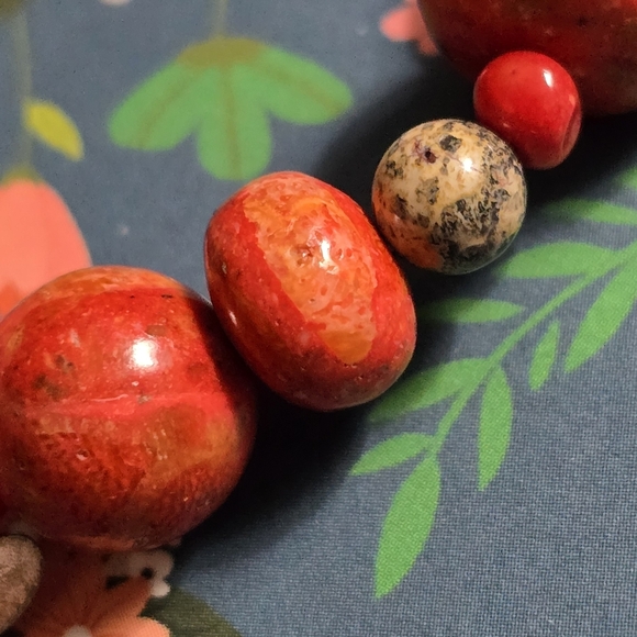 Jay King Coral Bracelet Marked DTR 925 Sterling Mine Finds HSN - Picture 5 of 10